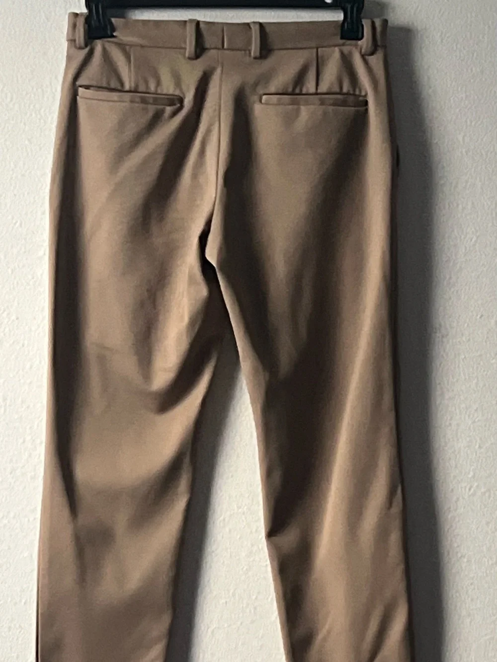 Zara Slim Straight Khaki Chinos - Light Brown, Size 30 (US)